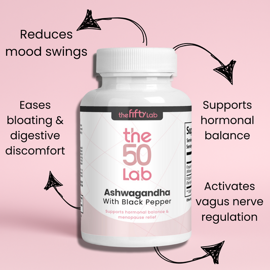 Menopause Relief – Organic Ashwagandha for Stress, Sleep & Balance